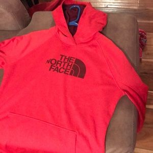 The North Face sweatshirt!